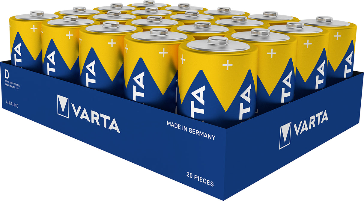 Varta Longlife Power Mono D Batterien 4920 20er Pack lose in Folie