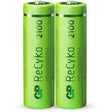 GP Batteries AA Akku GP NiMH 1,2V 2100mAh ReCyko (2 Stück)