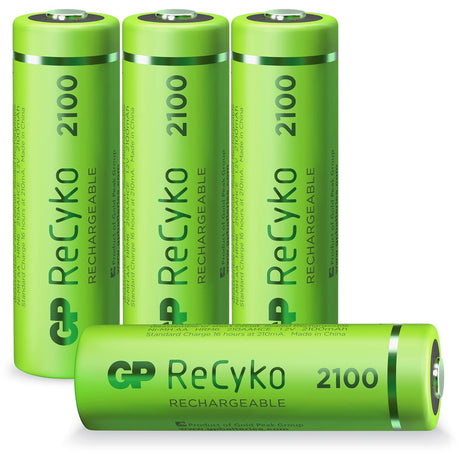 GP Batteries AA Akku GP NiMH 1,2V 2100mAh ReCyko  (4 Stück)