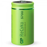 D Mono Akku GP NiMH 5700 mAh ReCyko 1,2V 2 Stück