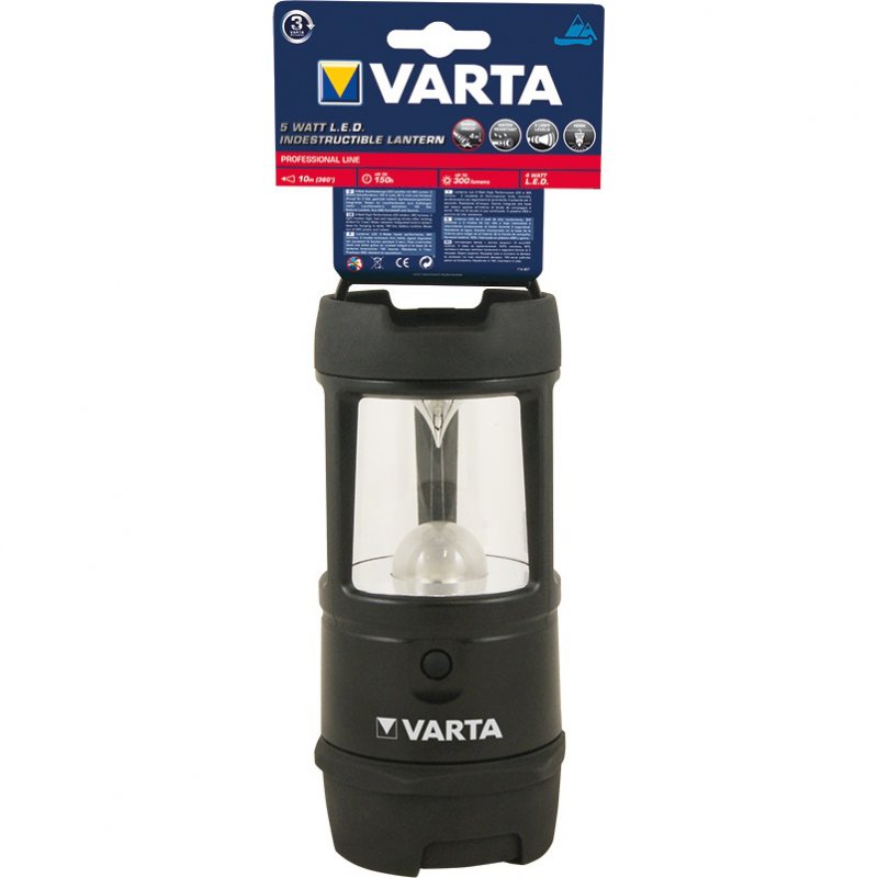 Varta 5W Camping Leuchte Lanterne 3D 5 Watt