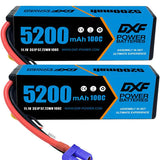 DXF 3S 5200mAh 11,1V 100C Blue Series Lipo Hardcase (2 Stück)
