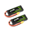 Ovonic 11,1V 1400mAh 3S1P 50C Lipo-Akku mit XT60- und Trx-Stecker (2 S