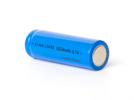 Keeppower 14430 mit 1050mAh 3,6V - 3,7V Lithium-Ionen-Zelle (ohne Schutzelektronik)