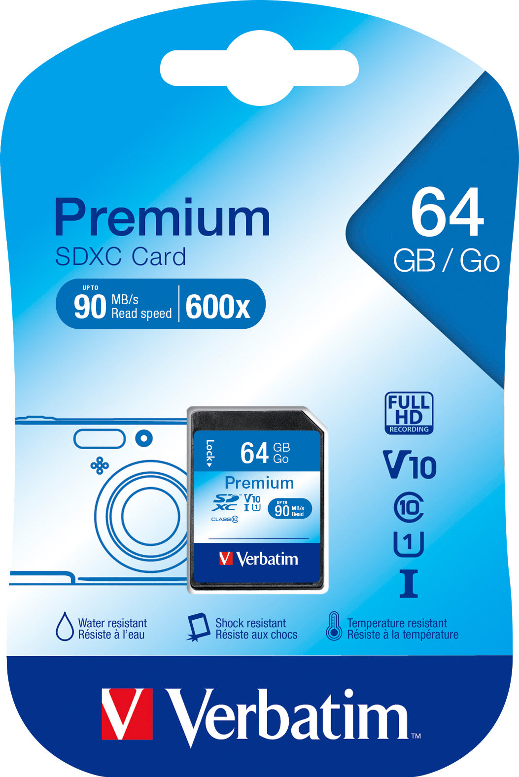 Verbatim SDHC-Card 16GB Premium