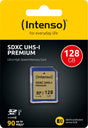 Intenso SDXC-Card 128GB, Premium, Class 10, U1, UHS-I (R) 45MB/s, (W) 
