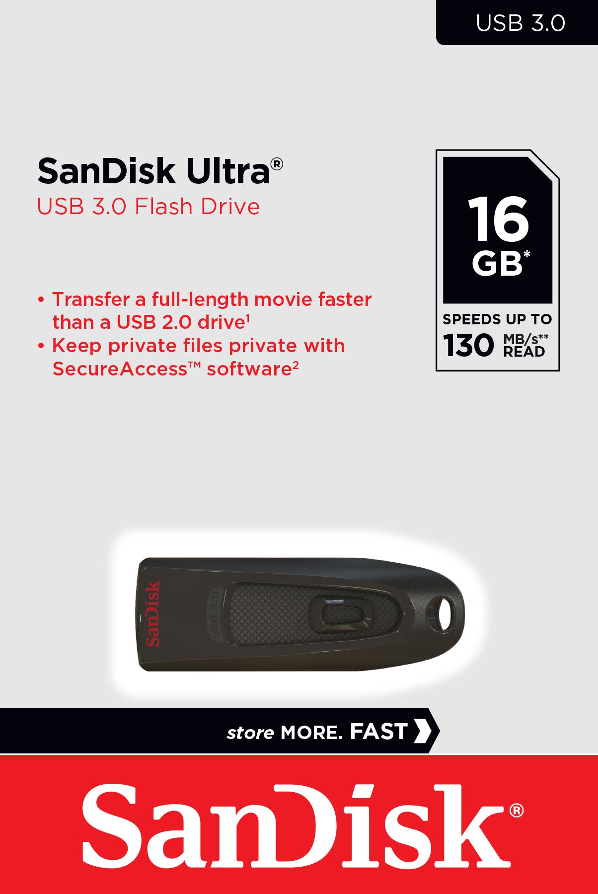 Sandisk USB 3.0 Stick 256GB