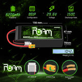 6200mAh / 8S / XT90 Anti-Funken
