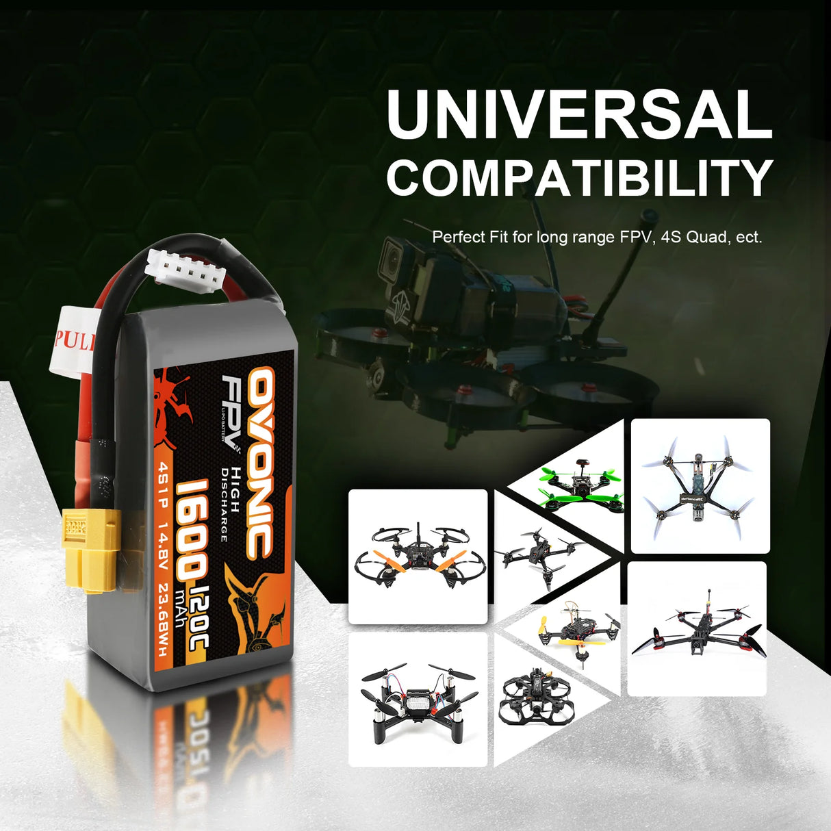 1600mah / 4S / XT60