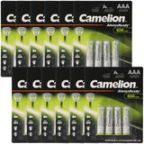 12 Stück Vorteilspack AAA, Micro LR3, HR03, NiMH Akku mit 600mAh in 4er Blisterverpackung, Always Ready mit geringer Selbstentladung, Ready to Use Akku