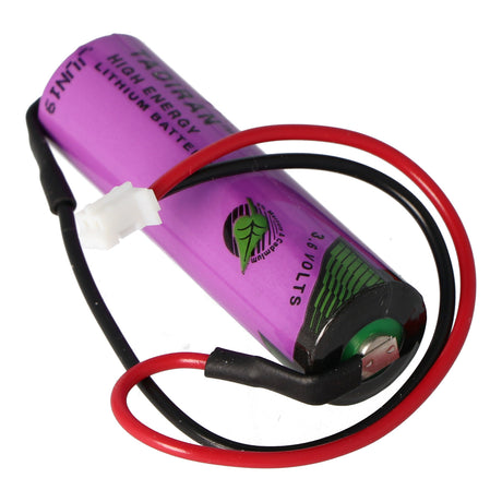 AccuCell Ersatzbatterie passend für die Testo Datenlogger 175-T1 Batterie mit Kabel und Stecker