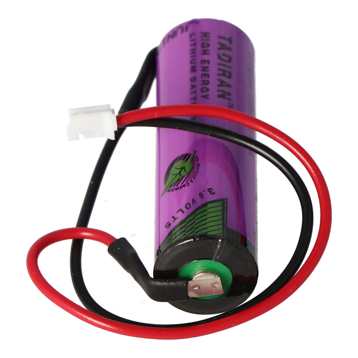 AccuCell Ersatzbatterie passend für die Testo Datenlogger 175-T1 Batterie mit Kabel und Stecker