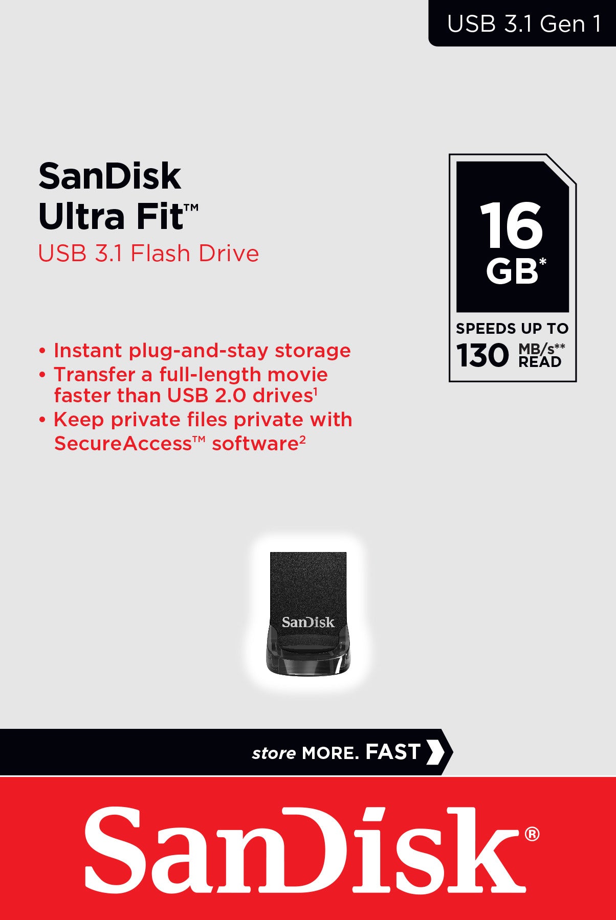 Sandisk USB 3.1 Stick 128GB