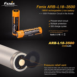 AccuCell 18650 3,7V 3500mAh Li-Ion Akku und 1-Schacht USB-Schnellladegerät