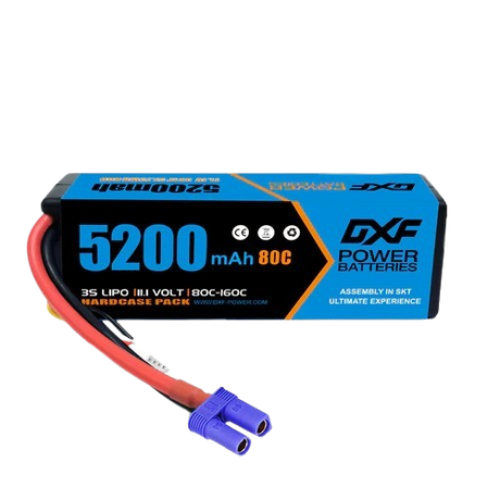 DXF Blue Series 3S 5200mAh 11,1V 80C  Hardcase EC5 Lipo Akku