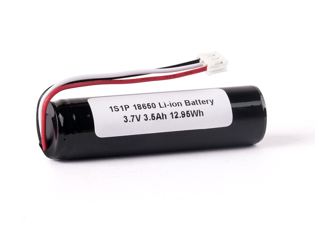 Keeppower 1S1P 18650 3,6V - 3,7V 3500mAh Li-Ion-Akku mit BMS-Schutz und Stecker