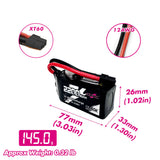 CNHL Black Series Shorty 2200 Ah 3S 11,1 V 40 C Lipo-Akku mit XT60-Stecker