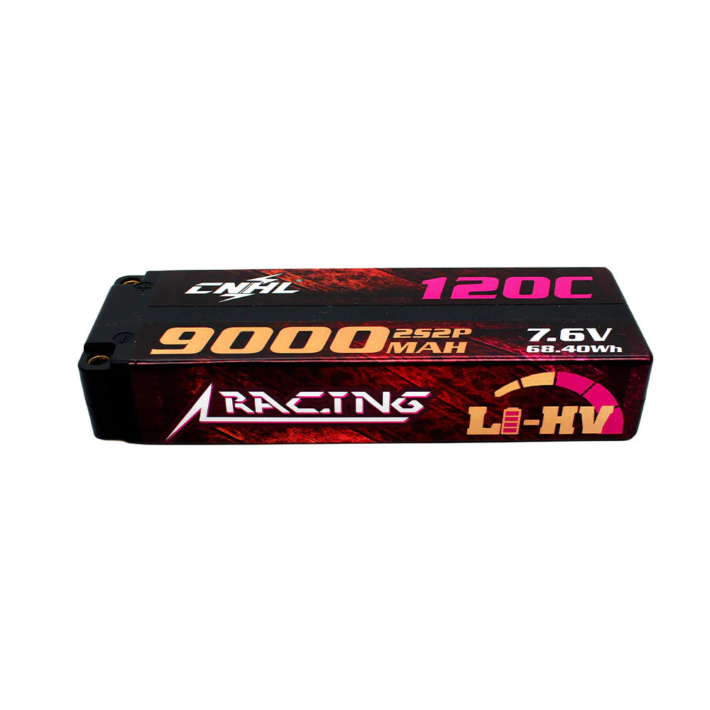 CNHL Racing Series 2S 9000mAh 7,6V 120C LiHV  Hardcase EC5 Lipo Akku