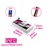 6000mAh / 4S / EC5