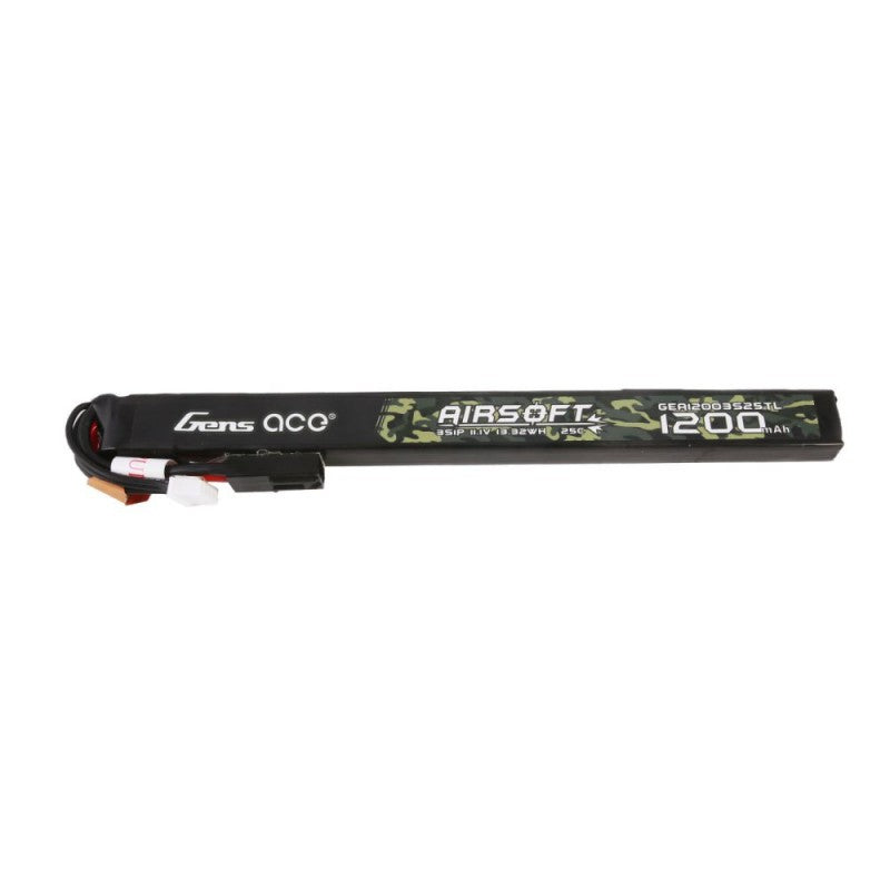 Gens Ace 3S 1200mAh 3S1P 25C 11,1V Airsoft Mini-Tamiya