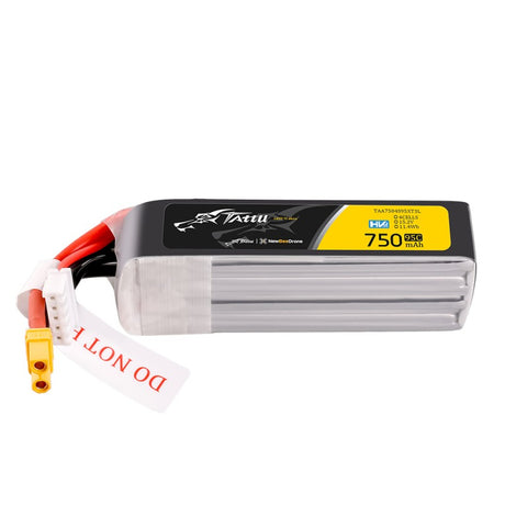 Tattu Lipo 4S LiPo Akku 750mAh 95C 4S1P 15,2V HV XT30U-F Langpackung