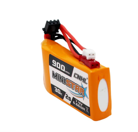 CNHL MiniStar 2S 900mAh 7,4V 30C PH2.0 Lipo Akku (2 Stück)