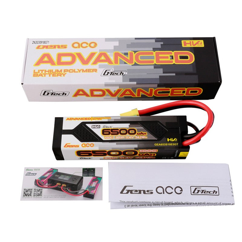 6500mAh / 3S / EC5