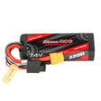 Gens Ace G-Tech 2S 2200mAh 7,4V 60C GRP-76 Hardcase Lipo-Akkupack mit 