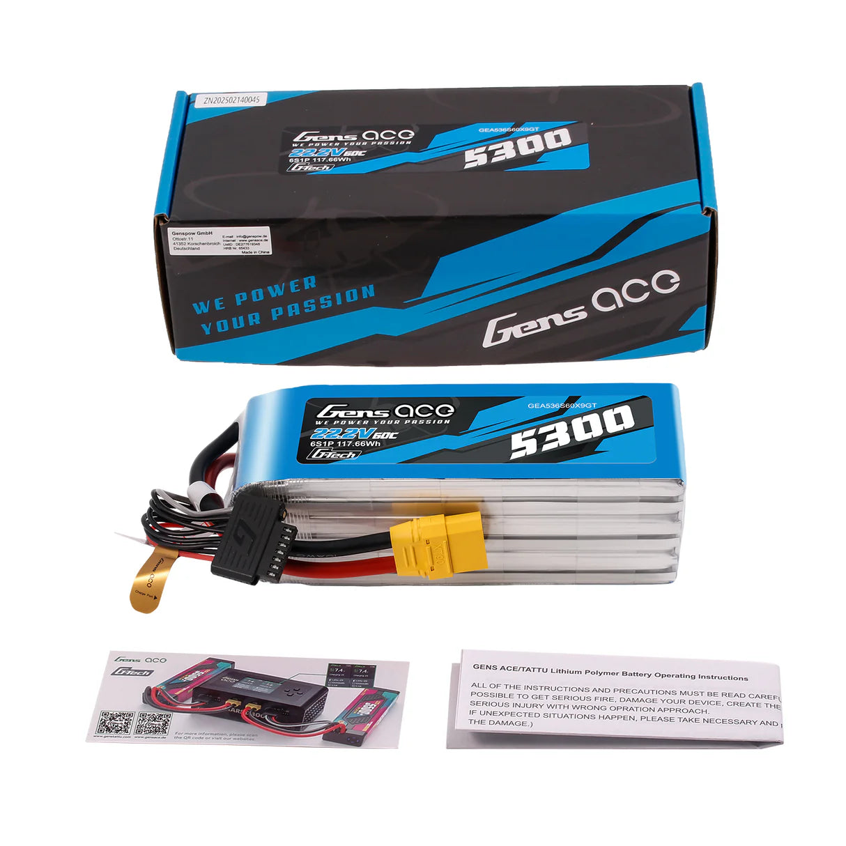 5300mAh / 6S / XT90