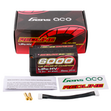6000mAh / 4S / 5.0mm bullet