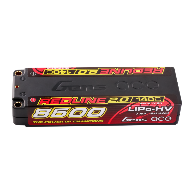 8500mAh / 2S / 5.0mm bullet