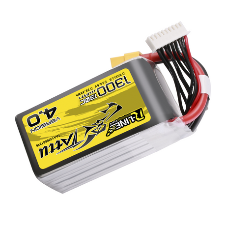 Tattu R-Line Version 4.0 8S 1300mAh 29,6V 130C 8S1P XT60 Lipo Akku