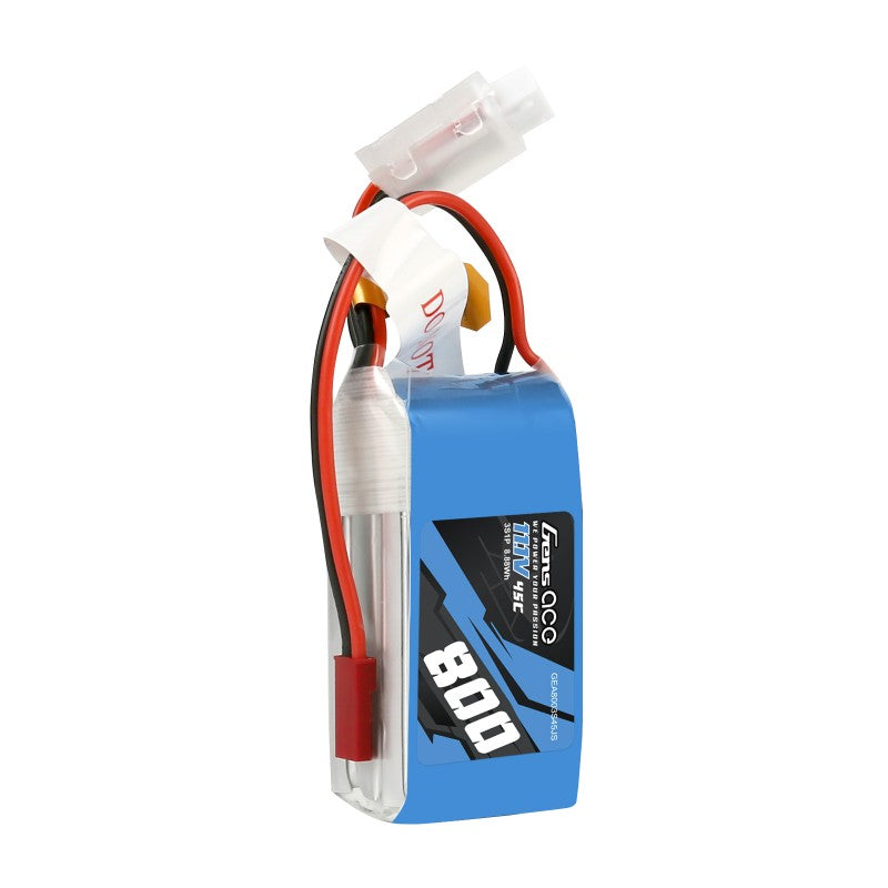 Gens Ace 3S 800mAh 11,1V 45C 3S1P JST
