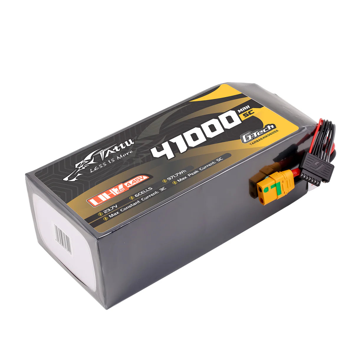 Tattu G-Tech Ultrahochspannung 41000mAh 5C 23,7V 6S1P XT90S-F Lipo-Akku