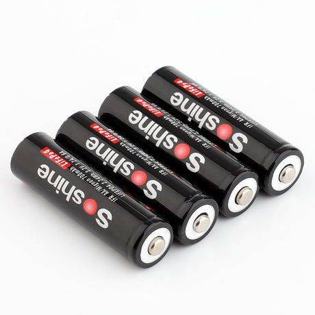 Soshine 14500/AA - 700mAh 3,2V LiFePo4-Akku ungeschützt Button Top