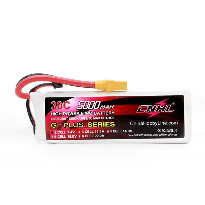 CNHL 2S 5000mAh 7,4V 30C XT90-Stecker