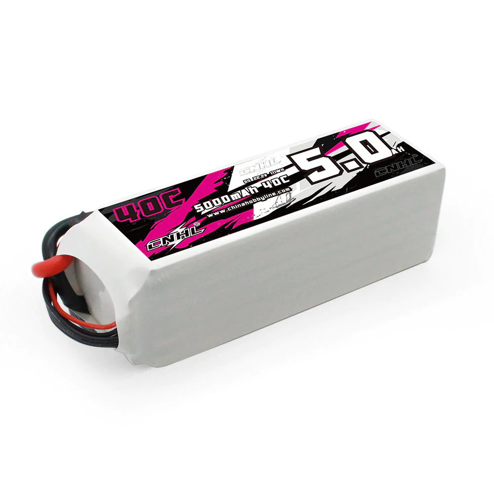 CNHL 6S 5000mAh 22,2V 40C XT90 Lipo-Akku