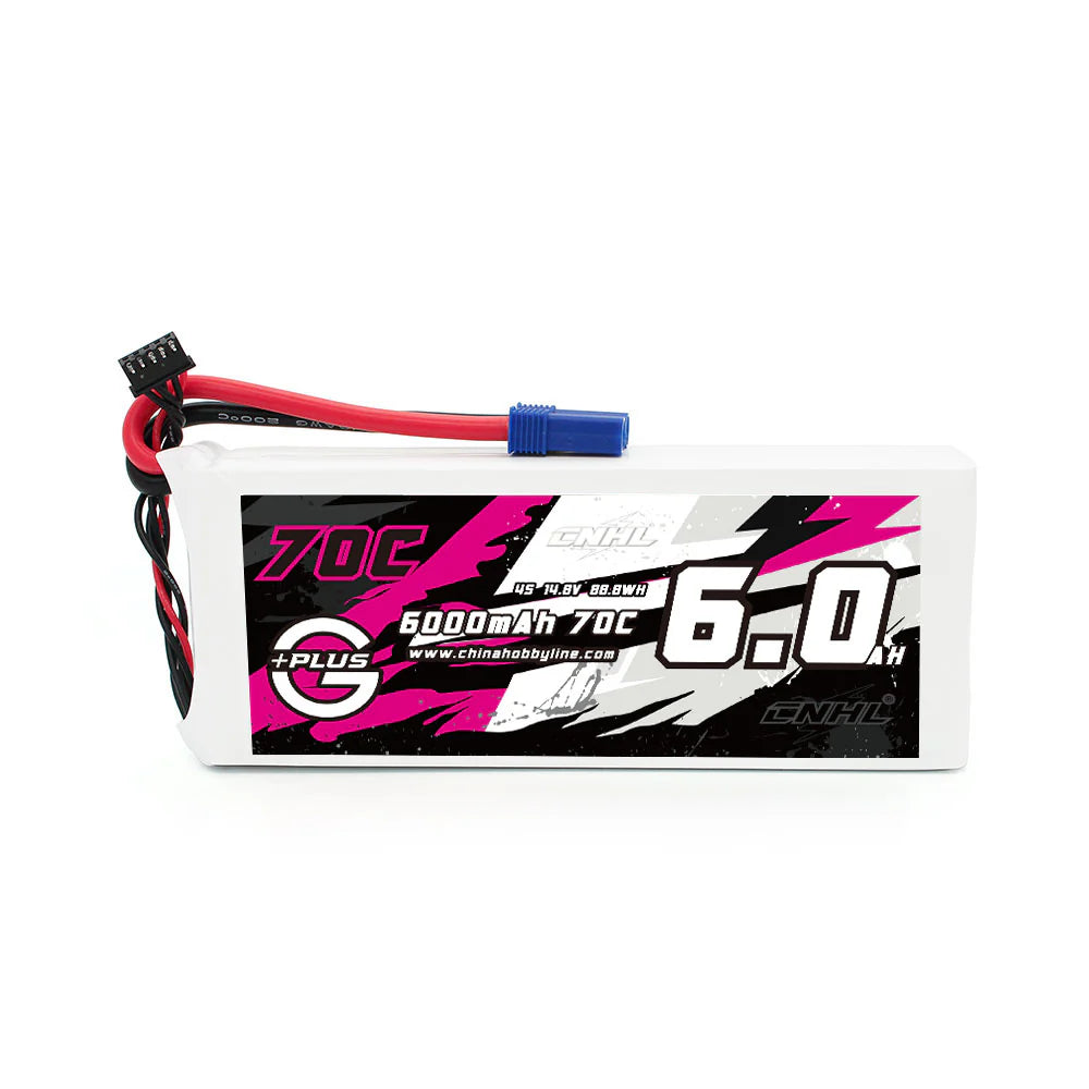 6000mAh / 4S / EC5
