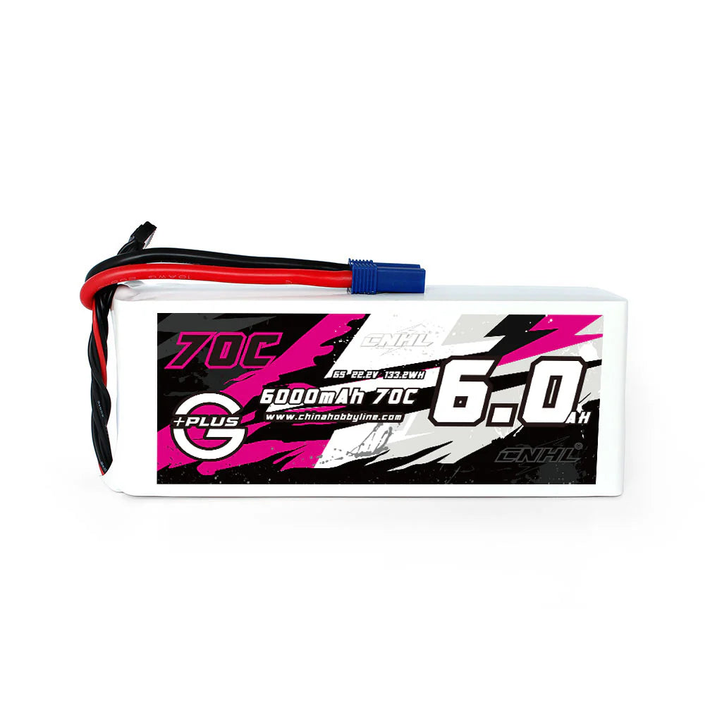 CNHL G+Plus 6S 6000mAh 22,2V 70C EC5