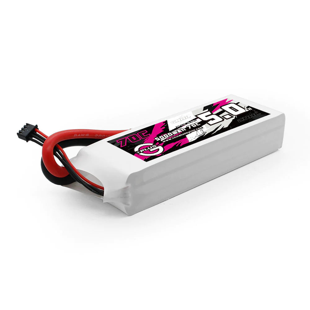 CNHL G+Plus 3S 5000mAh 11,1V 70C 6,5 mm Rundstecker Lipo Akku