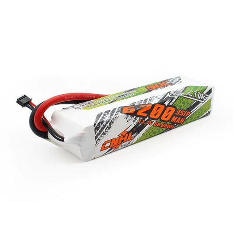 CNHL Racing Series 3S 6200mAh 11,1V 90C 6,5 mm Rundstecker Lipo Akku