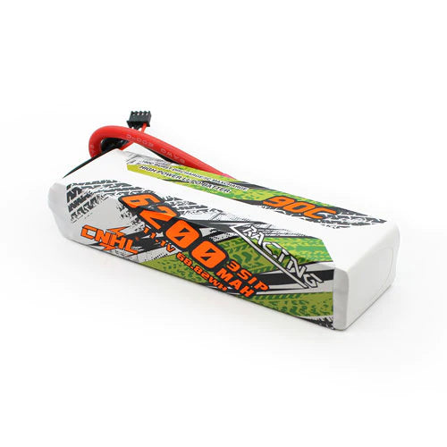 CNHL Racing Series 3S 6200mAh 11,1V 90C 6,5 mm Rundstecker Lipo Akku