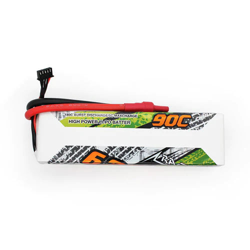CNHL Racing Series 4S 6200mAh 14,8V 90C 8,0 mm Rundstecker Lipo Akku