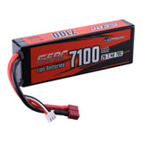 Sunpadow 2S Lipo Akku 7,4V 7100mAh 70C Hardcase mit Deans T-Stecker