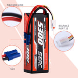 Sunpadow 3S 11,1V 5300mAh 100C Lipo-Akku mit EC5-Stecker (2 St.)