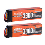 Sunpadow 4S Lipo Akku 14,8V 3300mAh 130C mit XT60 Stecker (2 Stück)