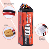 Sunpadow 6S 22,2V Lipo Akku 4000mAh 70C mit XT60 Stecker