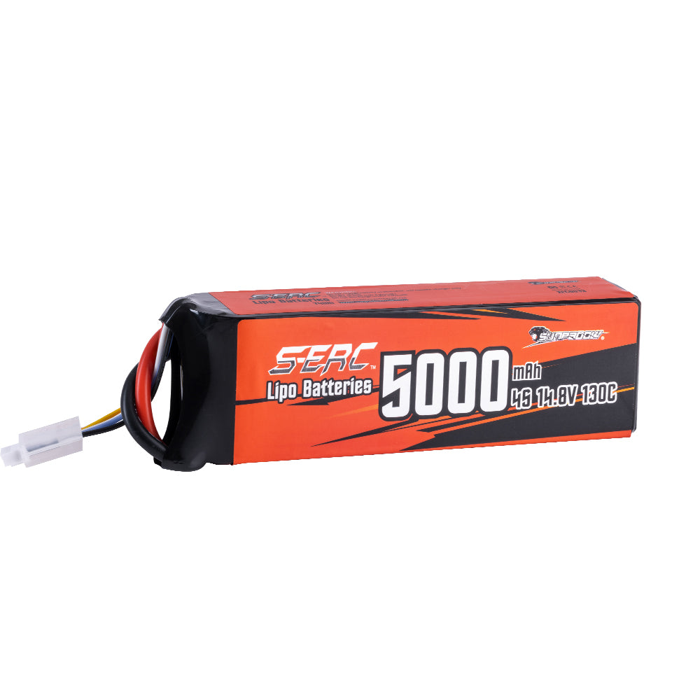 Sunpadow 4S 14,8V Lipo Akku 5000mAh 130C mit EC5 Stecker