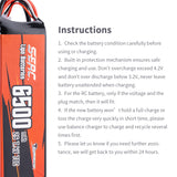 Sunpadow 2S Lipo-Akku 6500mAh 7,4V 70C mit TRX-Stecker