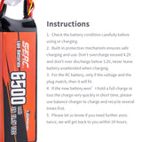 Sunpadow 3S 6500mAh 11,1V LiPo Akku 70C mit T-Stecker